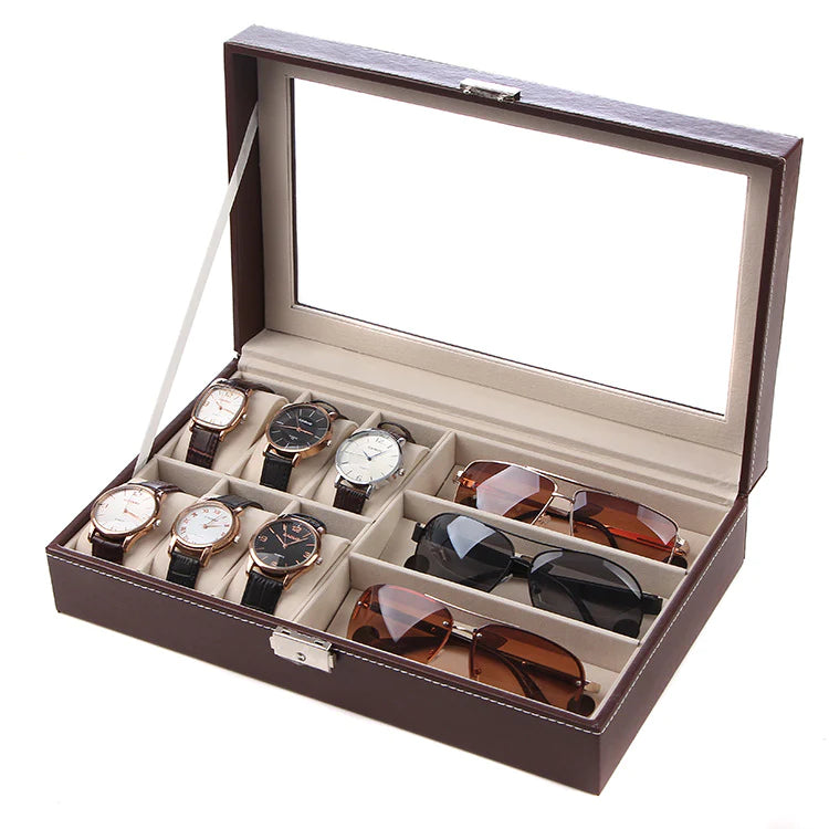 COFFRET À MONTRES ET LUNETTES