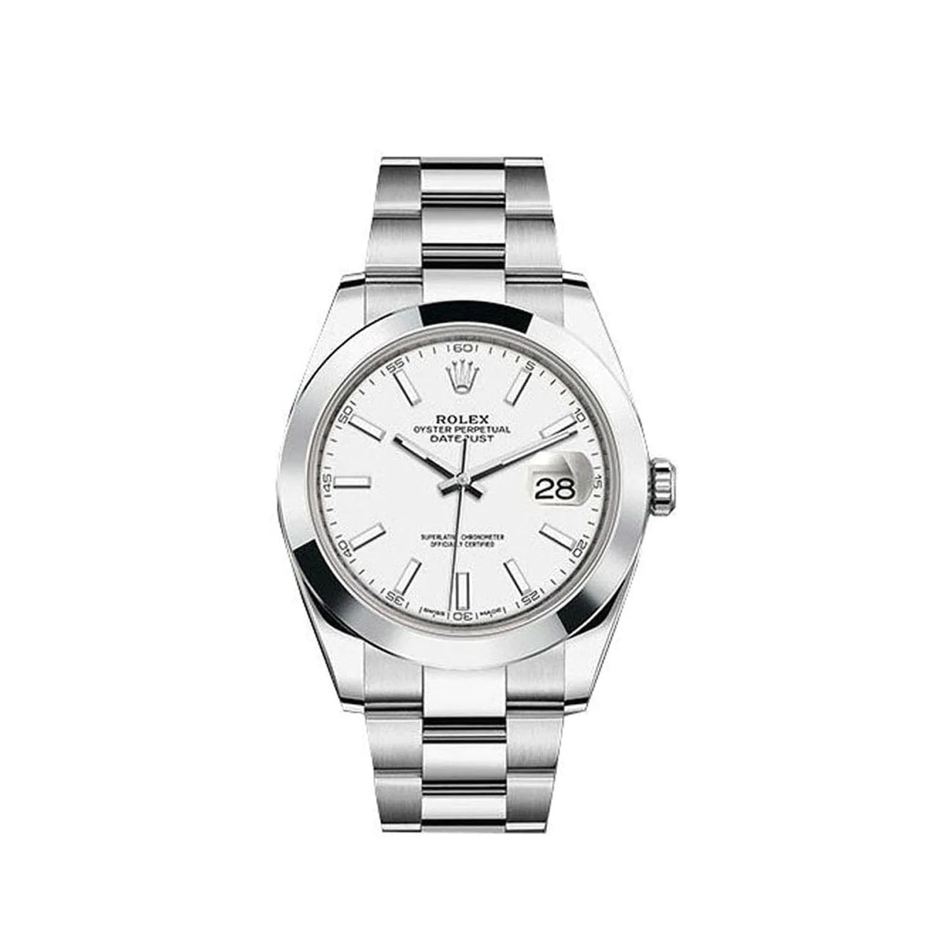 DATEJUST 16200 Blanc Pour Homme